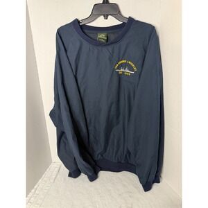 Weatherproof Navy Blue USS Dennis J Buckley DD 808 Pullover Jacket XL